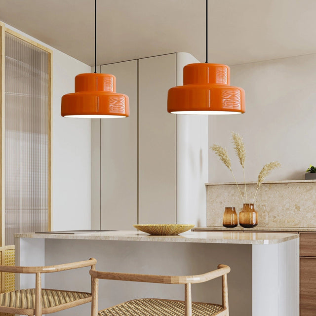 Metal Pendant Light Sleek Modern Silhouette