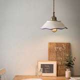 Ceramic Plate Pendant Light for Restaurant Interiors