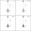 Mosaic glass pendant lamp cord and canopy detail