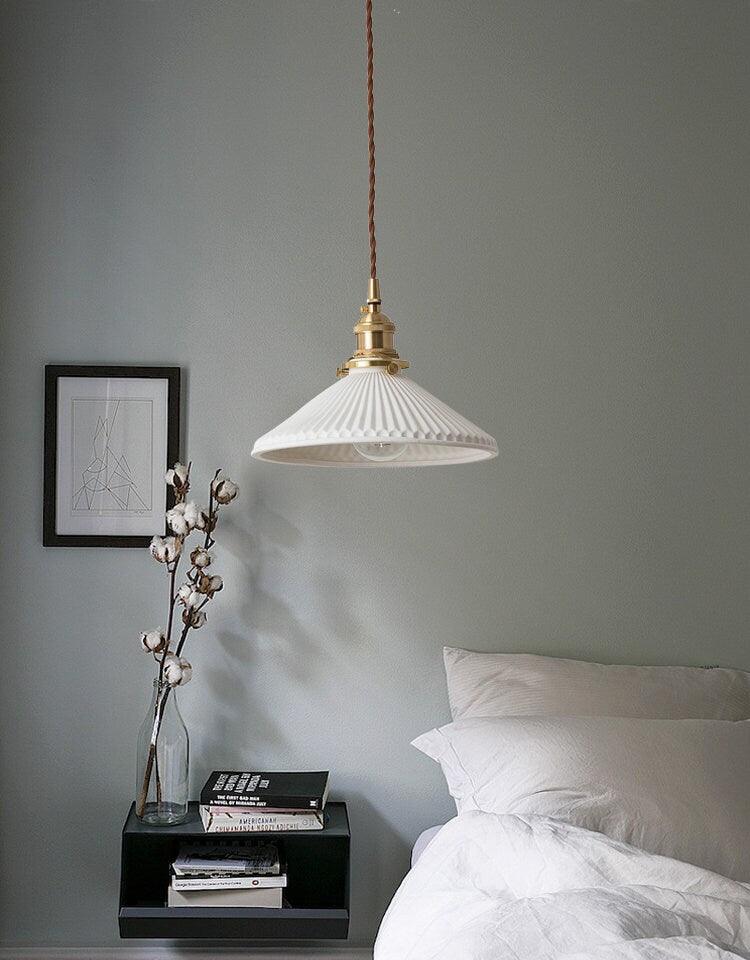 Brushed Brass Pendant Light for Kitchen