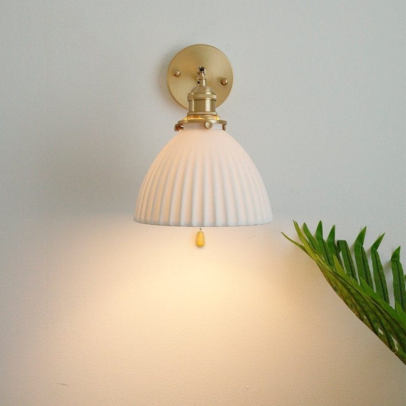 Ceramic Wall Sconce for hallway