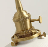 Easy installation wall sconce for hallway