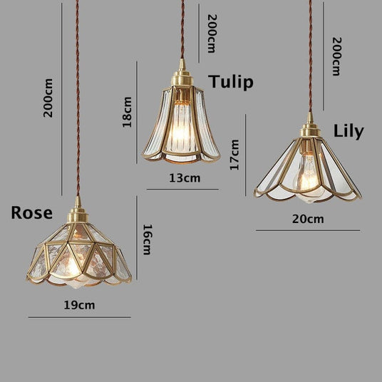 Brass lamp holder cord and canopy detail