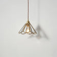 Brass pendant light LED for modern homes decor