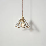 Brass pendant light LED for modern homes decor