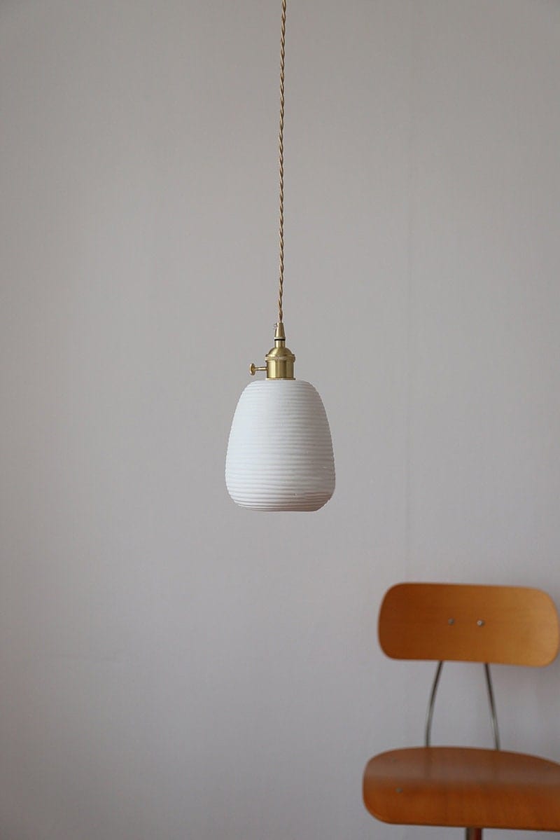 Ceramic Shade Pendant for Bar Ambiance