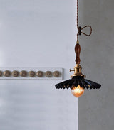 Glazed Ceramic Pendant for Living Room