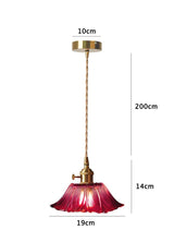 Art Nouveau Pendant Light for Study Room