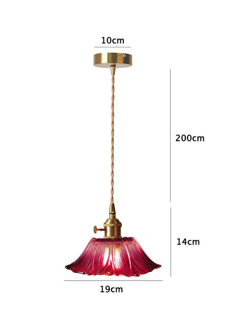 Art Nouveau Pendant Light for Study Room