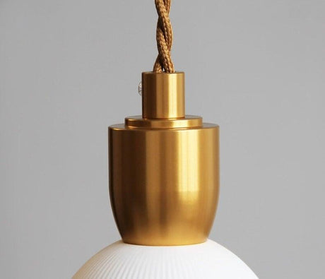 Art deco pendant light for living room accent
