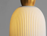 Braided cord pendant lamp for bedroom