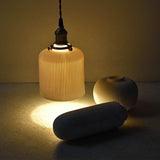 Ribbed Ceramic Pendant Light for Rustic Interiors