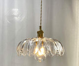 Brass Pendant Light Warm Nostalgic Glow Close-Up - OpalDwell