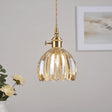 Brass pendant light LED for modern homes decor