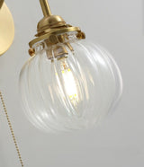Arched Arm Wall Light Close Detail