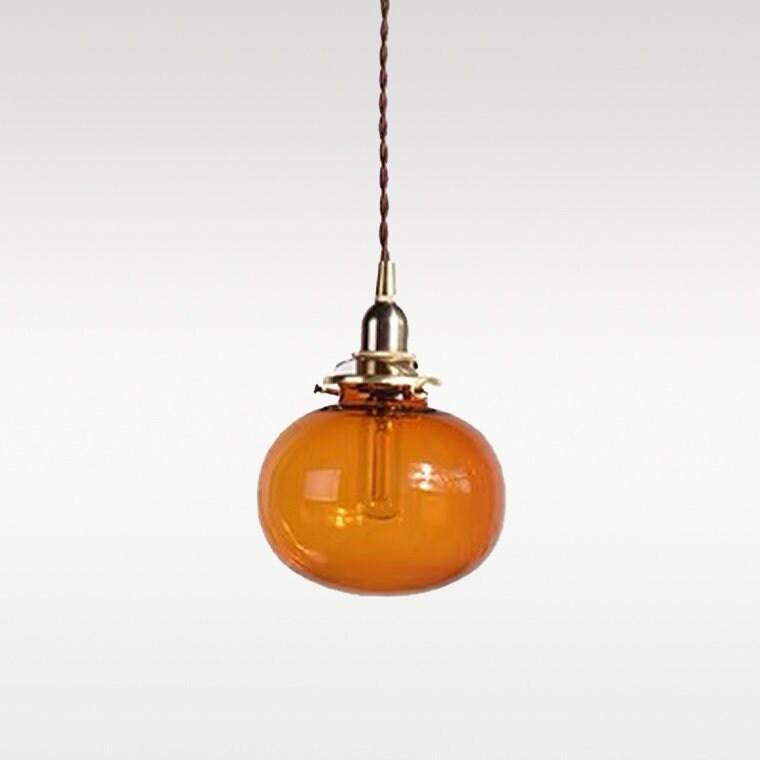 Lunora Pendant Light Close-Up of Glass Globe Shade
