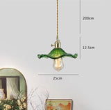 Calista Brass Pendant Light dimensions and design detail | OroDwell