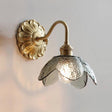 Warm glow wall sconce for living room