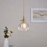Pendant light installed above kitchen table modern decor
