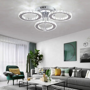 Marlowe Chandelier - Flush Mount Installation Detail