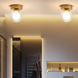 Crystal Wall Lamp for Porch Decor