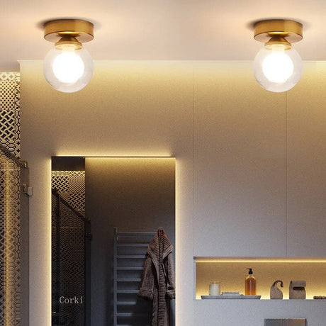 Crystal Wall Lamp for Porch Decor