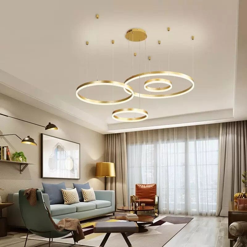 Acrylic Lunara | Round Lamp for Living Room