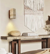 Modern wall light with sleek silhouette