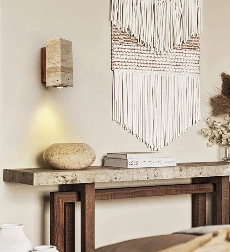 Modern wall light with sleek silhouette