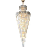 French Empire Chandelier Flush Mount Installation