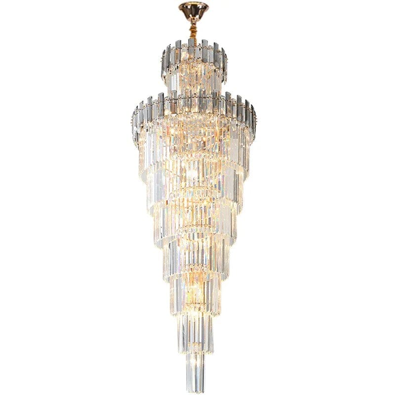 French Empire Chandelier Flush Mount Installation