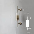 Clear pendant light in glass