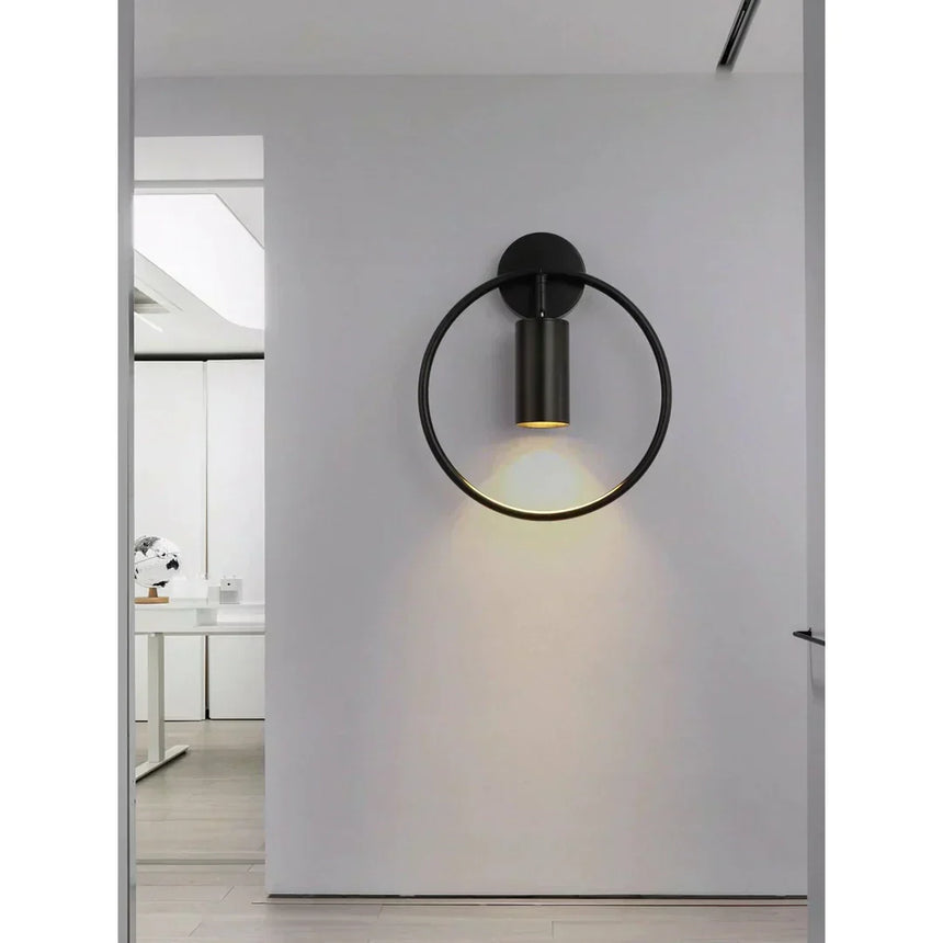 Living room light fixture with warm glow