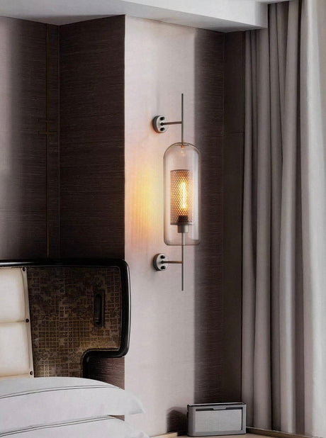 Vintage-Inspired Wall Lamp for Living Room