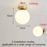 Wall Light for Balcony Accent