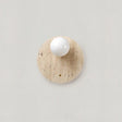 Travertine Wall Sconce LED for Bedroom