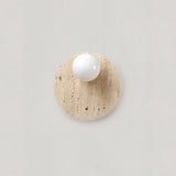 Travertine Wall Sconce LED for Bedroom
