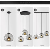 Glass Pendant Light Installed for Kitchen Lighting | OroDwell