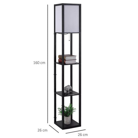 Rowan Floor Lamp Brown Finish Option