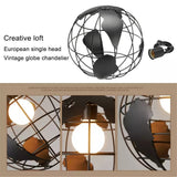 Avela Globe Pendant Light with Durable Metal Construction