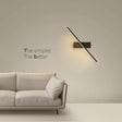Aluminum wall lamp downward shade direction