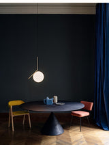 Eira Pendant Light in Black and Silver Finish