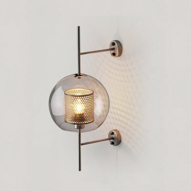 Maribel Glass Wall Lamp – Art Deco