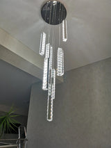 Orabella Chandelier - Faceted Crystal Accent Detail