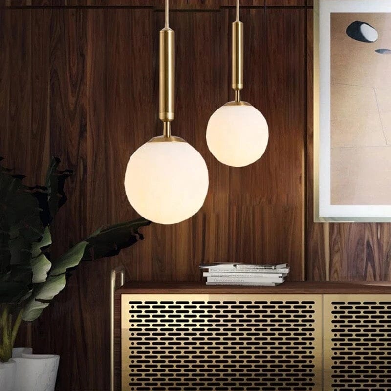 Aluminum pendant light LED E27 base close-up