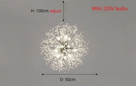Dandelion Pendant Light for Kitchen Decor