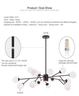 Marlow Chandelier - 9-Bulb Configuration