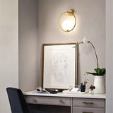 Iron wall lamp additional view wall-mounted installation view
