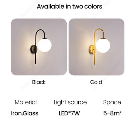 LED Wall Lamp for Hallway Warm White