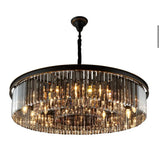 Tavian Grey Crystal Chandelier - Additional View 4